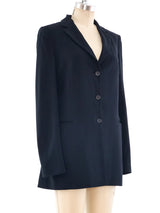 Romeo Gigli Open Back Blazer Jacket arcadeshops.com