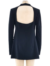 Romeo Gigli Open Back Blazer Jacket arcadeshops.com