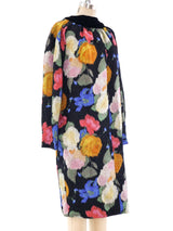 Oscar de la Renta Floral Brocade Dress Dress arcadeshops.com