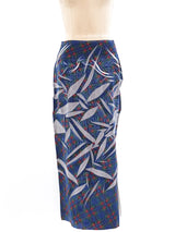 Yohji Yamamoto Plaid Maxi Skirt Bottom arcadeshops.com