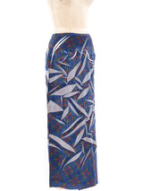 Yohji Yamamoto Plaid Maxi Skirt Bottom arcadeshops.com