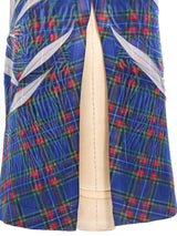 Yohji Yamamoto Plaid Maxi Skirt Bottom arcadeshops.com