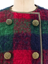 Geoffrey Beene Plaid Mohair Jacket Jacket arcadeshops.com