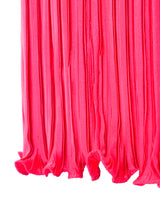 Fuchsia Plisse Pleated Maxi Skirt Bottom arcadeshops.com