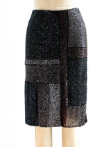 Calvin Klein Beaded Skirt Bottom arcadeshops.com