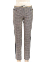 Celine Houndstooth Wool Trousers Bottom arcadeshops.com