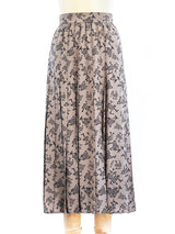Chloe Printed Midi Skirt Skirt arcadeshops.com