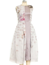 Christian Dior Hand Painted Silk Dress Dress arcadeshops.com
