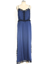 Christian Dior Sapphire Slip Dress Dress arcadeshops.com