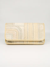 Carlos Falchi Patchwork Envelope Clutch Accessory arcadeshops.com