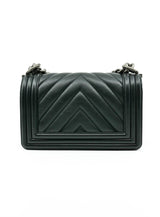 Chanel Boy Flap Bag Chevron Calfskin Accessory arcadeshops.com