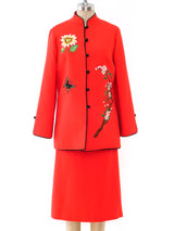 Lilli Ann Embroidered Ensemble Suit arcadeshops.com