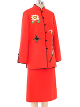 Lilli Ann Embroidered Ensemble Suit arcadeshops.com
