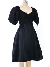 Puff Sleeve Lace Dress Dress arcadeshops.com