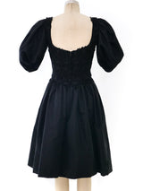 Puff Sleeve Lace Dress Dress arcadeshops.com