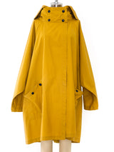 Pierre Cardin Mustard Raincoat Outerwear arcadeshops.com