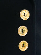 Studded Black Blazer Jacket arcadeshops.com