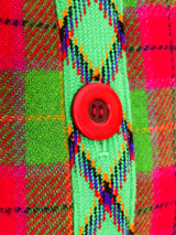 Yves Saint Laurent Plaid Suit Suit arcadeshops.com