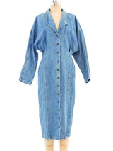 Denim Coat Dress Dress arcadeshops.com