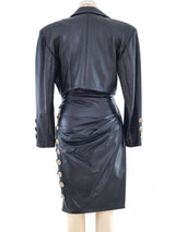 Concho Embellished Leather Ensemble Suit arcadeshops.com