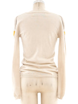 Jean Charles de Castelbajac Eagle Intarsia Sweater Top arcadeshops.com