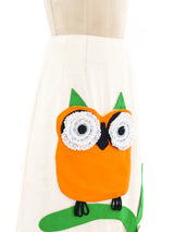 Owl Applique Skirt Bottom arcadeshops.com