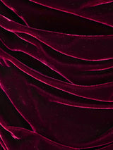 Vicky Tiel Ruched Velvet Ensemble Suit arcadeshops.com