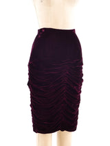 Vicky Tiel Ruched Velvet Ensemble Suit arcadeshops.com