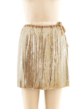 Whiting and Davis Chainmail Mini Skirt Bottom arcadeshops.com