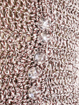 Brown and Grey Hand Crochet Ensemble Suit arcadeshops.com