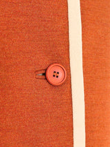 1960's Cognac Wool Coat Outerwear arcadeshops.com