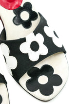 Acrylic Daisy Heel Sandals Accessory arcadeshops.com