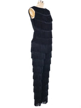 Fringe Trimmed Lace Ensemble Suit arcadeshops.com