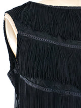 Fringe Trimmed Lace Ensemble Suit arcadeshops.com