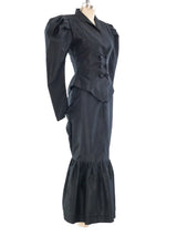 Norma Kamali Taffeta Skirt Ensemble Suit arcadeshops.com