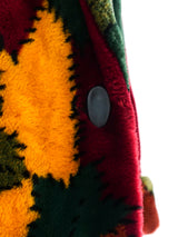 Donnybrook Patchwork Printed Faux Fur Coat Outerwear arcadeshops.com