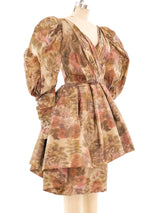Paul Louis Orrier Floral Puff Sleeve Dress Dress arcadeshops.com