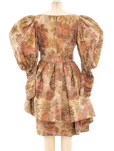 Paul Louis Orrier Floral Puff Sleeve Dress Dress arcadeshops.com