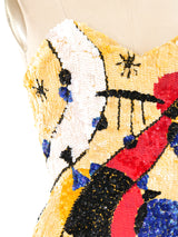 Sequin Embellished Party Dress Dress arcadeshops.com