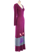 Giorgio di Sant'Angelo Pegasus Knit Maxi Dress Dress arcadeshops.com