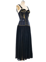 Embellished Bustier Dress Dress arcadeshops.com