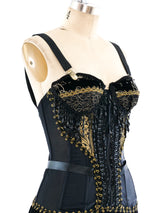 Embellished Bustier Dress Dress arcadeshops.com