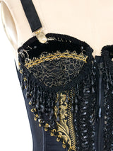 Embellished Bustier Dress Dress arcadeshops.com