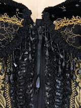 Embellished Bustier Dress Dress arcadeshops.com