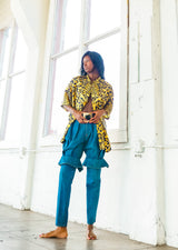 1980's Buckled Denim Pants Bottom arcadeshops.com