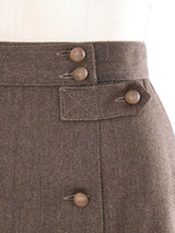 Fendi Military Inspired Skirt Bottom arcadeshops.com