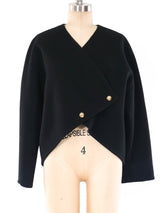 Galanos Wool Cropped Jacket Jacket arcadeshops.com