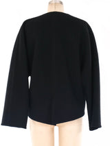 Galanos Wool Cropped Jacket Jacket arcadeshops.com