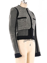 2008 Balenciaga Deconstructed Cropped Jacket Jacket arcadeshops.com