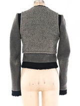 2008 Balenciaga Deconstructed Cropped Jacket Jacket arcadeshops.com